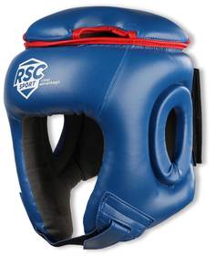 Шлем боксерский RSC PU, BF BX 208, Синий, XL