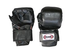 Перчатки спаринг PENNA 04-003 н/к р S (загнут , чёрн )