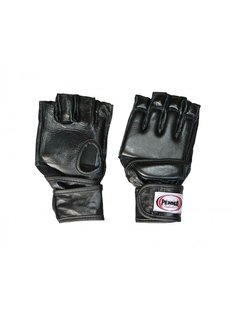 Перчатки д/рукопашного боя PENNA 05-013 н/к р L (боевые, чёр Leather-L