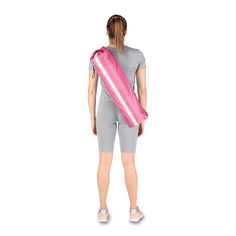 Чехол для коврика со светоотражающими элементами SM-382 75*22 см Розовый Спортивные Мастерские