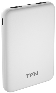 Внешний аккумулятор TFN 5000mAh SlimDuo white