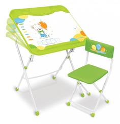 Комплект детский, стол-парта-мольберт, с медвежонком (3-7 лет, пенал, магн.мозаика, азбука) КНД5/2 Nika Kids