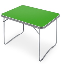 Стол складной "Ника" (влагост. пластик 78*60,2*61 см ) ССТ4 зелен Nika