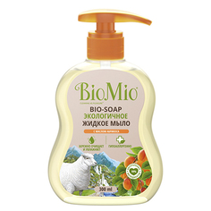 BioMio, Жидкое мыло с маслом абрикоса, 300 мл