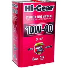 Полусинтетическое моторное масло Hi-Gear