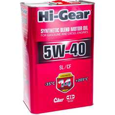 Полусинтетическое моторное масло Hi-Gear