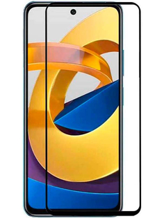 Защитное стекло Barn&Hollis для Xiaomi Poco M4 Pro 5G Full Screen Full Glue Black УТ000030786
