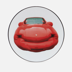 Тарелка Ligne Blanche Erwin Wurm Fat Convetible/Red