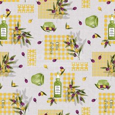 Клеенка стол Сильвано 1,4*20м ПВХ FUSION на нетканной основе 81399-1 Китай Silvano