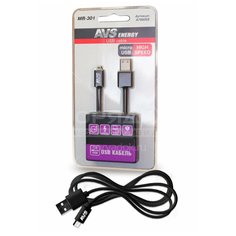 Зарядное устройство кабель, AVS micro USB (1м) MR-301, A78606S