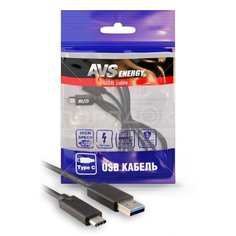 Зарядное устройство кабель, AVS Type C (1м) USB 2.0 TC-31, A78883S