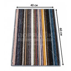 Ковер интерьерный 0.4х0.6 м, ComeForte, мультиколор