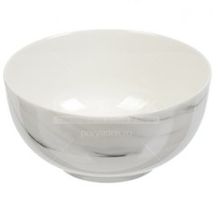 Тарелка суповая, Bianco marble, 14*6,8СМ, 600мл, 87-265