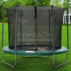 Игровой центр-батут 244 см, с защитной сеткой 150 см, 100 кг, FJ-8FT-21