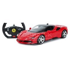 Машина детская Rastar, Ferrari, 33 см, радиоуправляемая, 1:14, со светом, пластик, металл, 97300-RASTAR