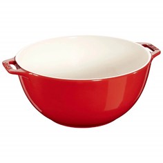 Миска сервировочная Staub 25 см вишневая