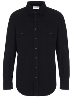 Рубашка Slim Fit джинсовая Saint Laurent