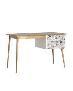 Стол рабочий berber (stoolgroup) серый 120x75x60 см.