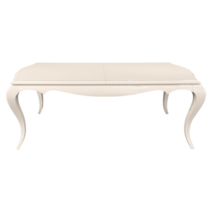 Обеденный стол раздвижной roma (fratelli barri) белый 205x76x100 см.