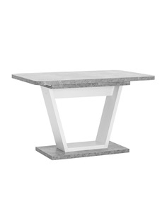 Стол vector (stoolgroup) серый 120x76x80 см.