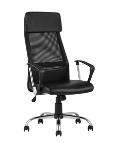 Кресло офисное topchairs bonus (stoolgroup) черный 63x122x61 см.