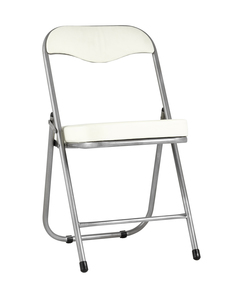 Стул складной джон (stoolgroup) белый 45x80x50 см.