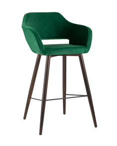 Стул барный саймон (stoolgroup) зеленый 61x104x65 см.