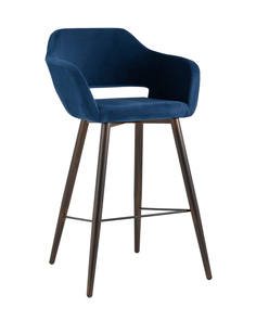 Стул барный саймон (stoolgroup) синий 61x104x65 см.