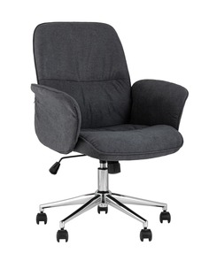 Стул офисный simona (stoolgroup) серый 64x96x62 см.