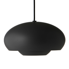 Лампа подвесная champ (frandsen) черный 30x17x30 см.