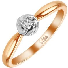 Золотые кольца Кольца Лукас R01-D-SOL16-005-G2-r Lukas