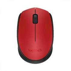 Мышь Logitech Wireless Mouse M171 Red-Black