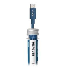 Дата кабель SBS Vitamins, USB 2.0- Micro-USB, 1 м, голубой (TEVITMICB)