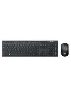 Набор клавиатура+мышь Asus W2500 (90XB0440-BKM040) Black