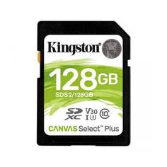 Карта памяти Kingston SDHC 128Gb Class10 (SDS2/128GB)