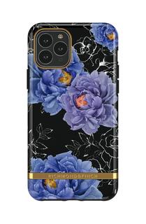 Чехол-накладка Richmond & Finch Blooming Peonies для Apple iPhone 11 Pro чёрный/синий