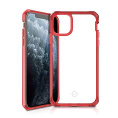 Чехол-накладка ITSKINS HYBRID FROST (MKII) для Apple iPhone 11 Pro 5,8" прозрачный/красный