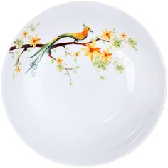 Тарелка суповая Domenik Paradise Bird DM90010 21см