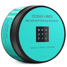 Beautific, Скраб для волос и кожи Ocean Vibes, 250 мл