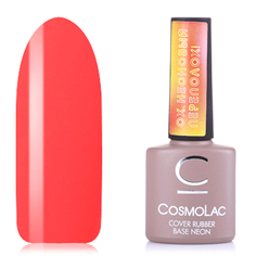 Cosmolac, База Cover Rubber Neon №3, «Угости мармеладкой!», 7,5 мл