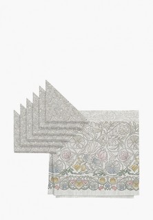 Набор кухонного текстиля Унисон скатерть 145х220 см + салфетки 6 шт. 32х32 см