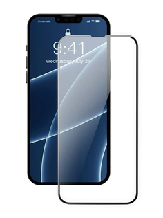 Защитное стекло mObility для APPLE iPhone 13 Pro Max Full Screen Full Glue Black УТ000030495