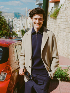 Пальто-пиджак из шерсти и кашемира 12 Storeez