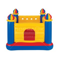 Игровой центр-батут 175х175х135 см, Замок с окном, от 3-10 лет, 54 кг, Intex, 48259NP