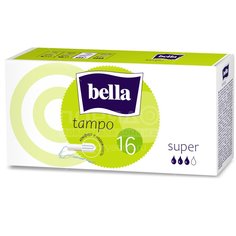 Тампоны Bella, 16 шт, BE-032-SU16-023