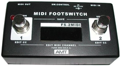 FS-2-M MIDI-футсвитч для комбо-усилителей и предусилителей AMT