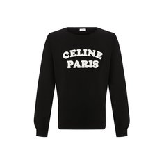 Свитшот из смеси хлопка и кашемира Celine