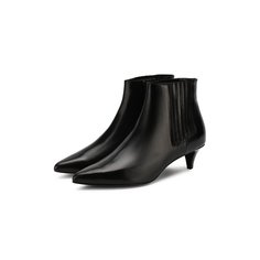 Кожаные ботильоны Sharp Celine