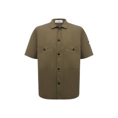 Хлопковая рубашка Stone Island