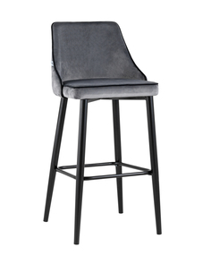 Стул барный коби (stoolgroup) серый 47x106x51 см.